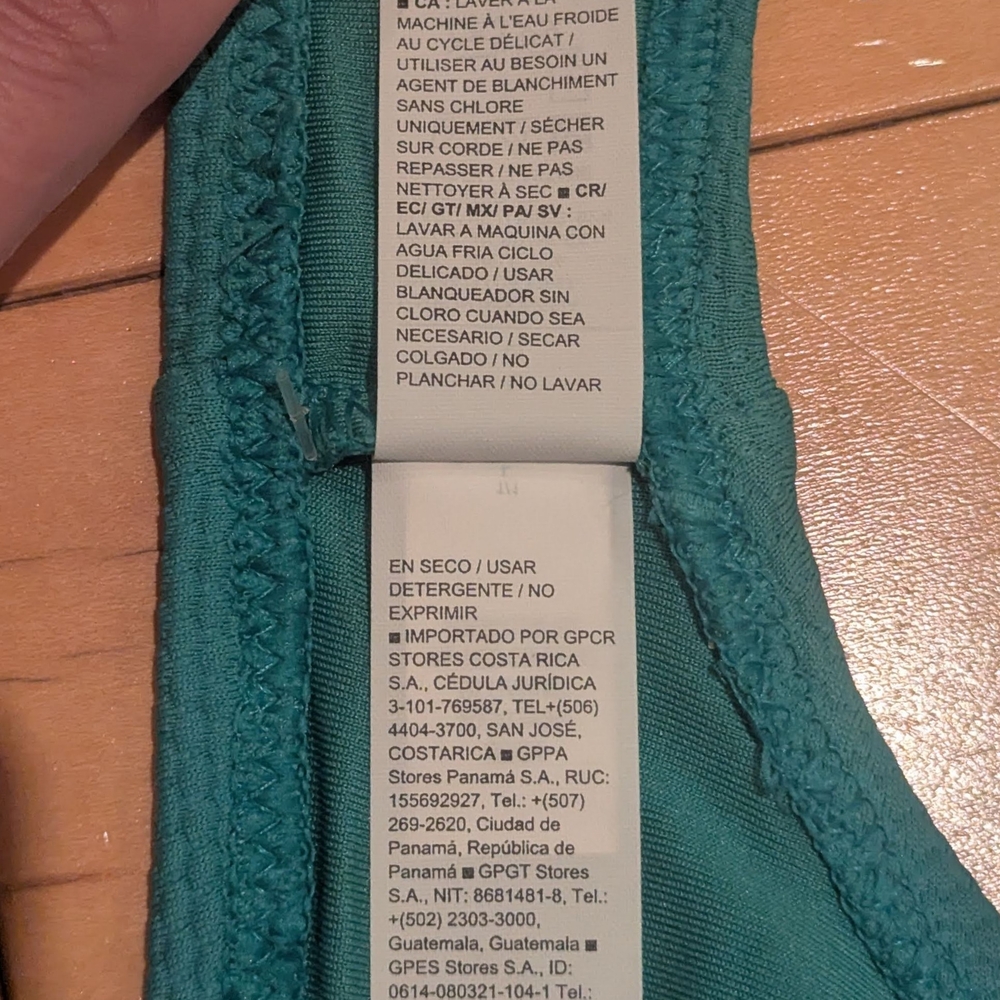 NWT Old Navy Textured Bikini Bottoms Blue Teal Size Large - Picture 14 of 15